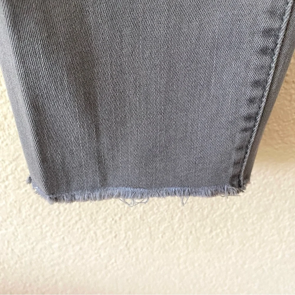 Madewell Tall 9” High-Rise Skinny Jeans in Raw Hem Garment-Dyed Edition